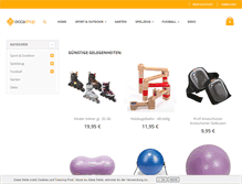 Tablet Screenshot of occashop.com